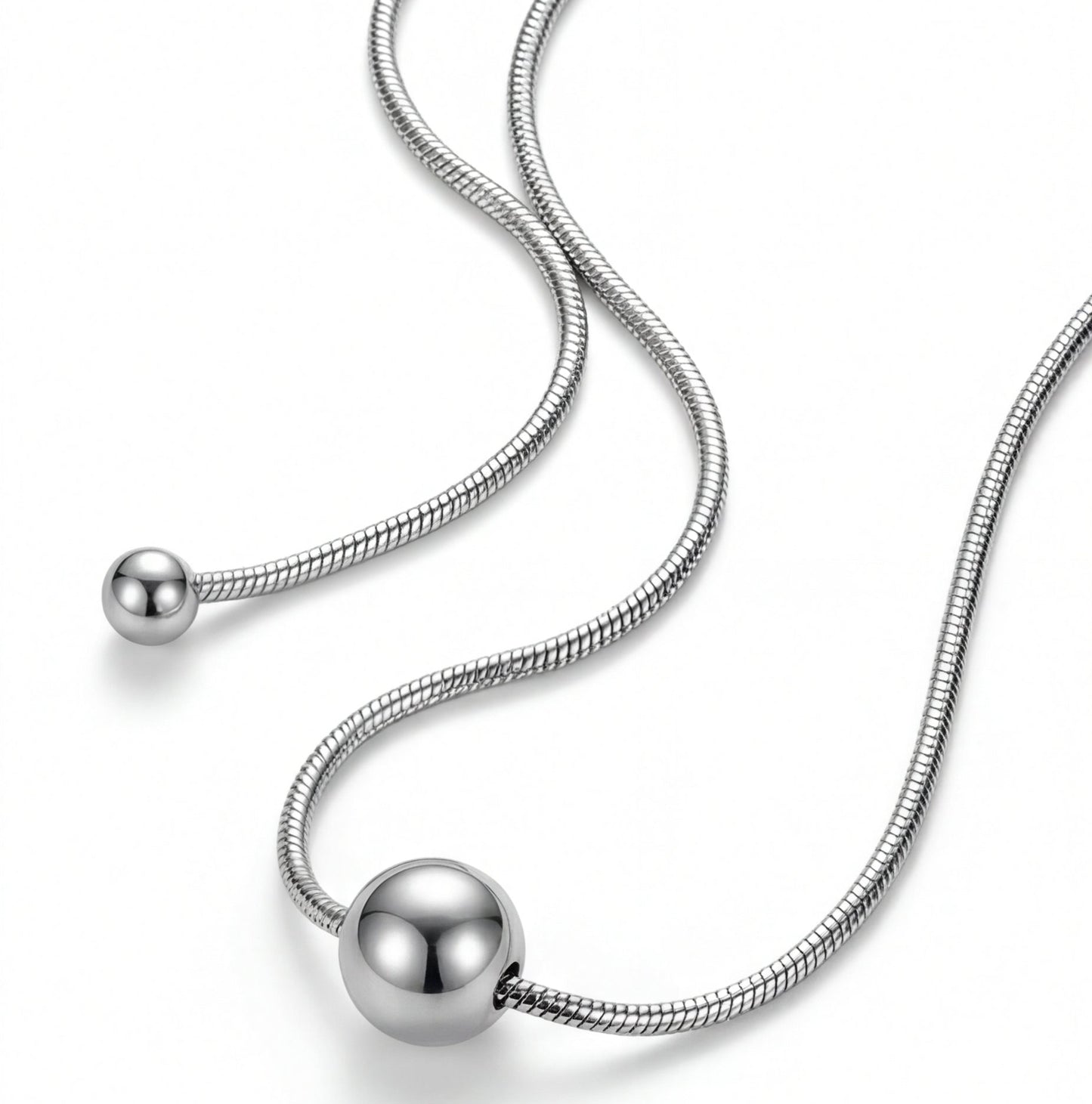 Minimalist Titanium Steel Necklace