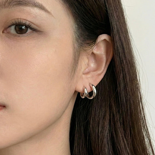Double Hoop Earrings