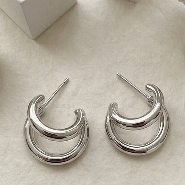 Double Hoop Earrings