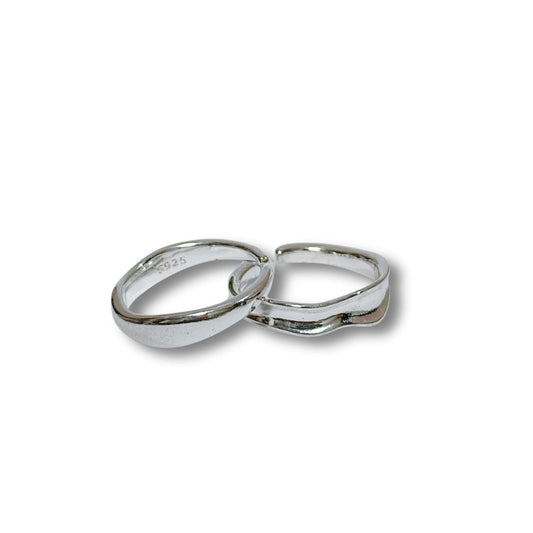 Silver Ring Set