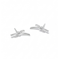 Knot Cross Earrings