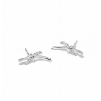 Knot Cross Earrings