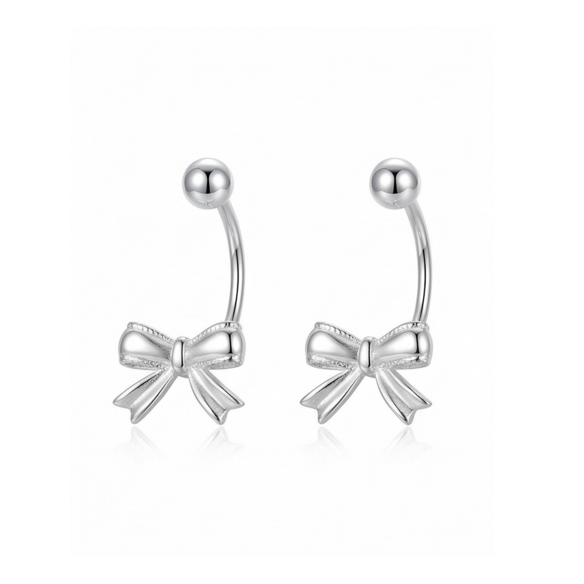 999 Ribbon Earrings