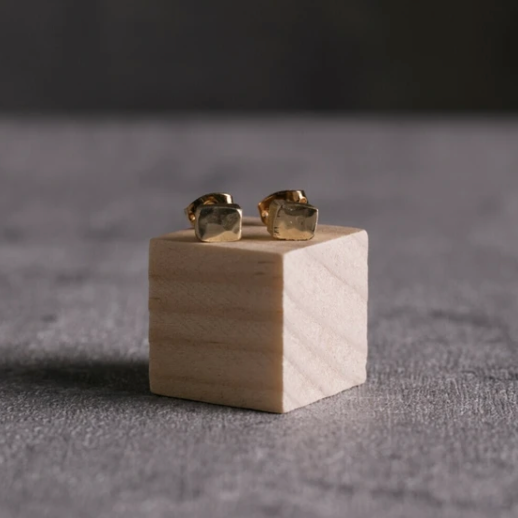 🇯🇵Pierced Earrings Design cube
