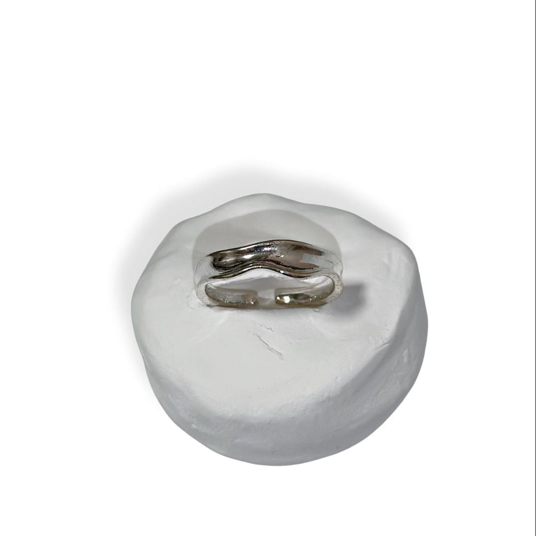 Irregular Silver Ring