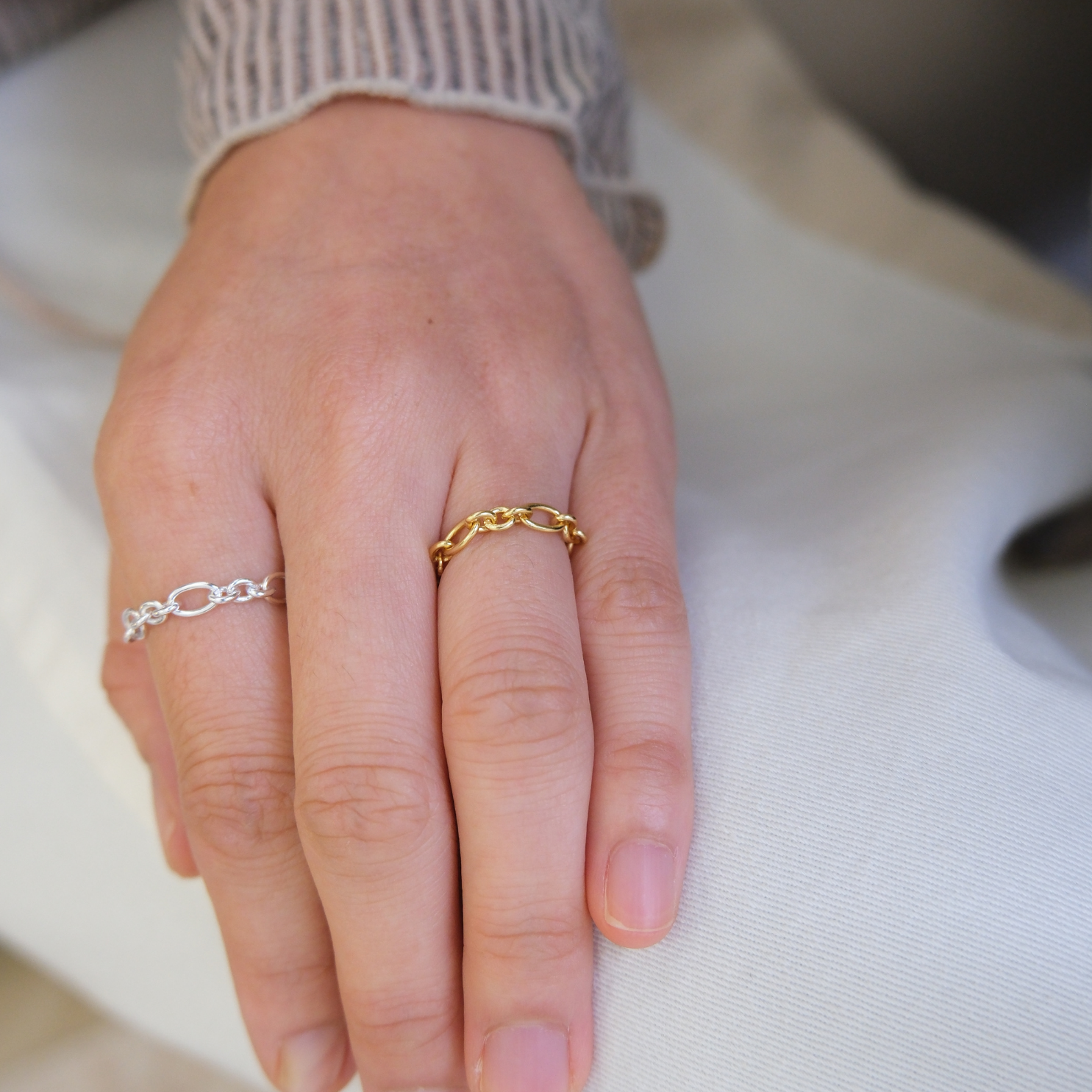 Chain Slider Ring