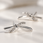 Knot Cross Earrings