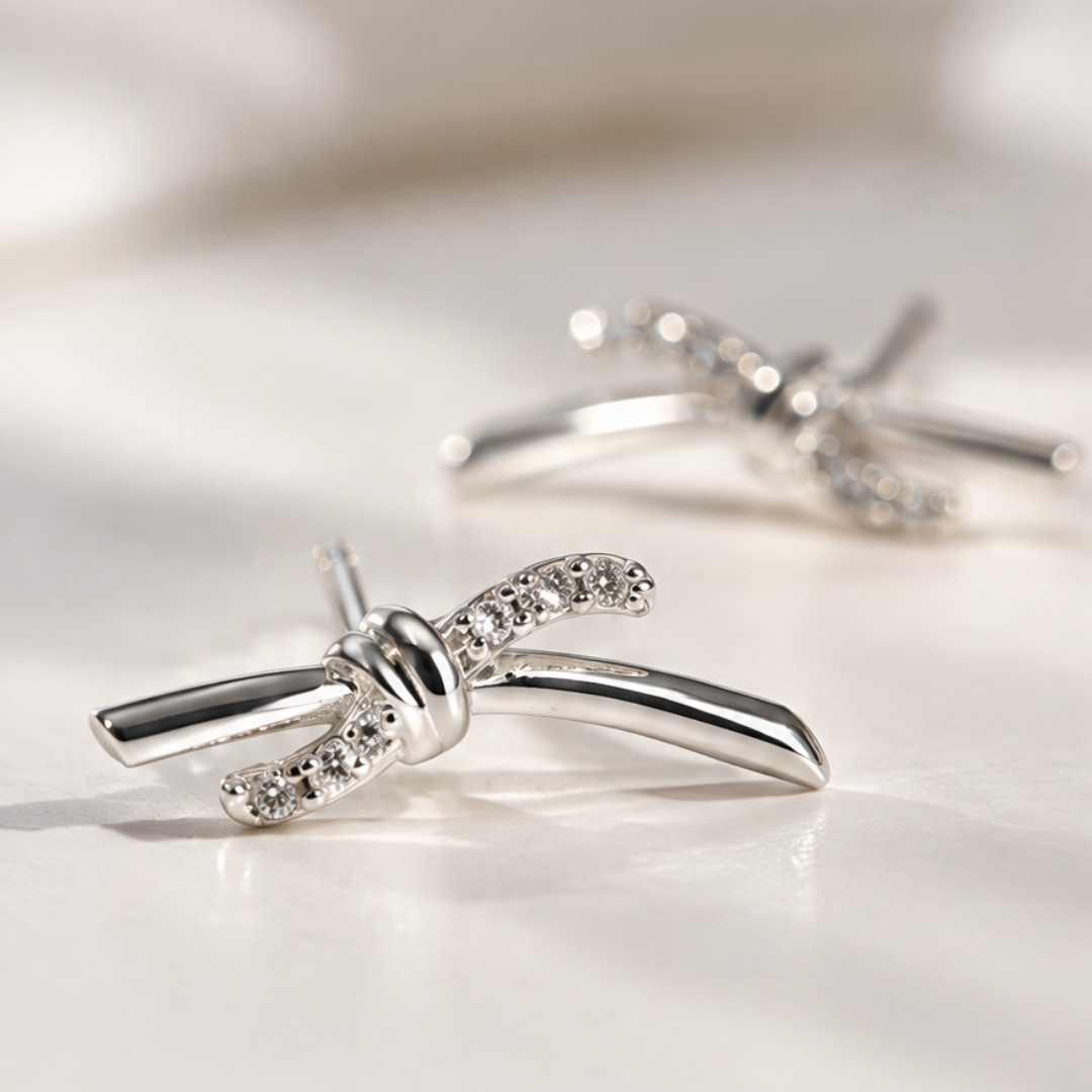 Knot Cross Earrings