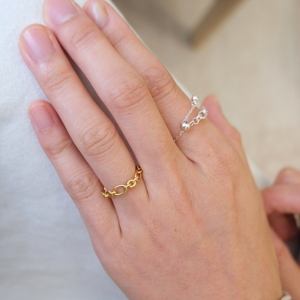 Chain Slider Ring