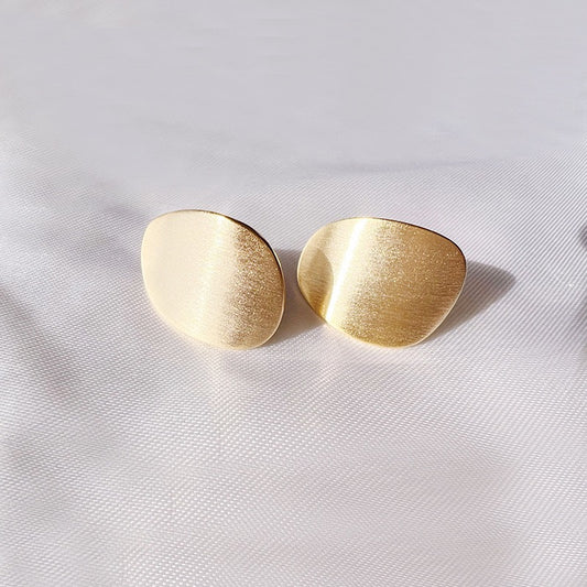 Vintage Matte Clip-on Earrings
