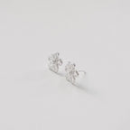 Double Petal Hollow Earrings