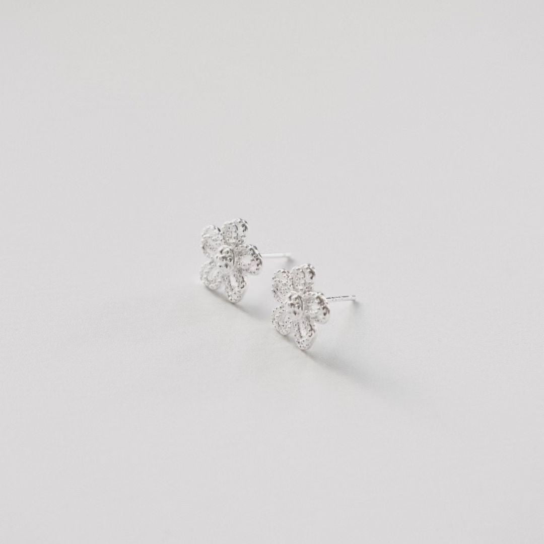 Double Petal Hollow Earrings