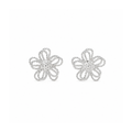 Double Petal Hollow Earrings