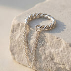 Twist Tassel Ear Cuff