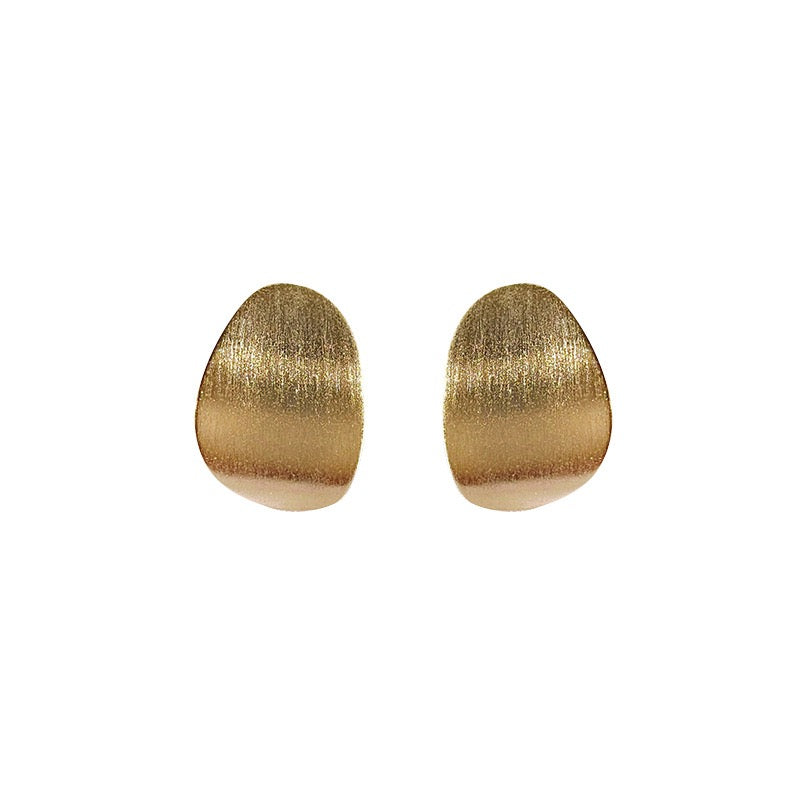 Vintage Matte Clip-on Earrings