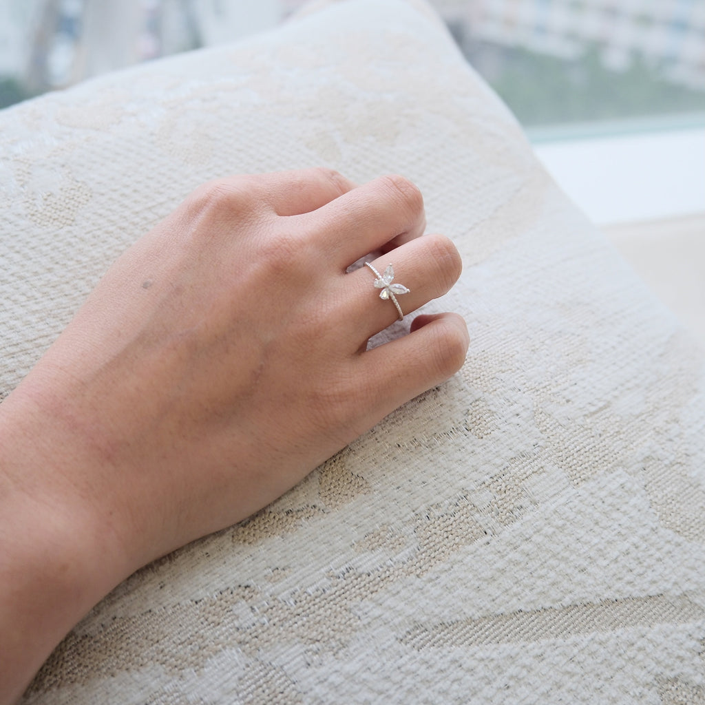 3D Butterfly Ring