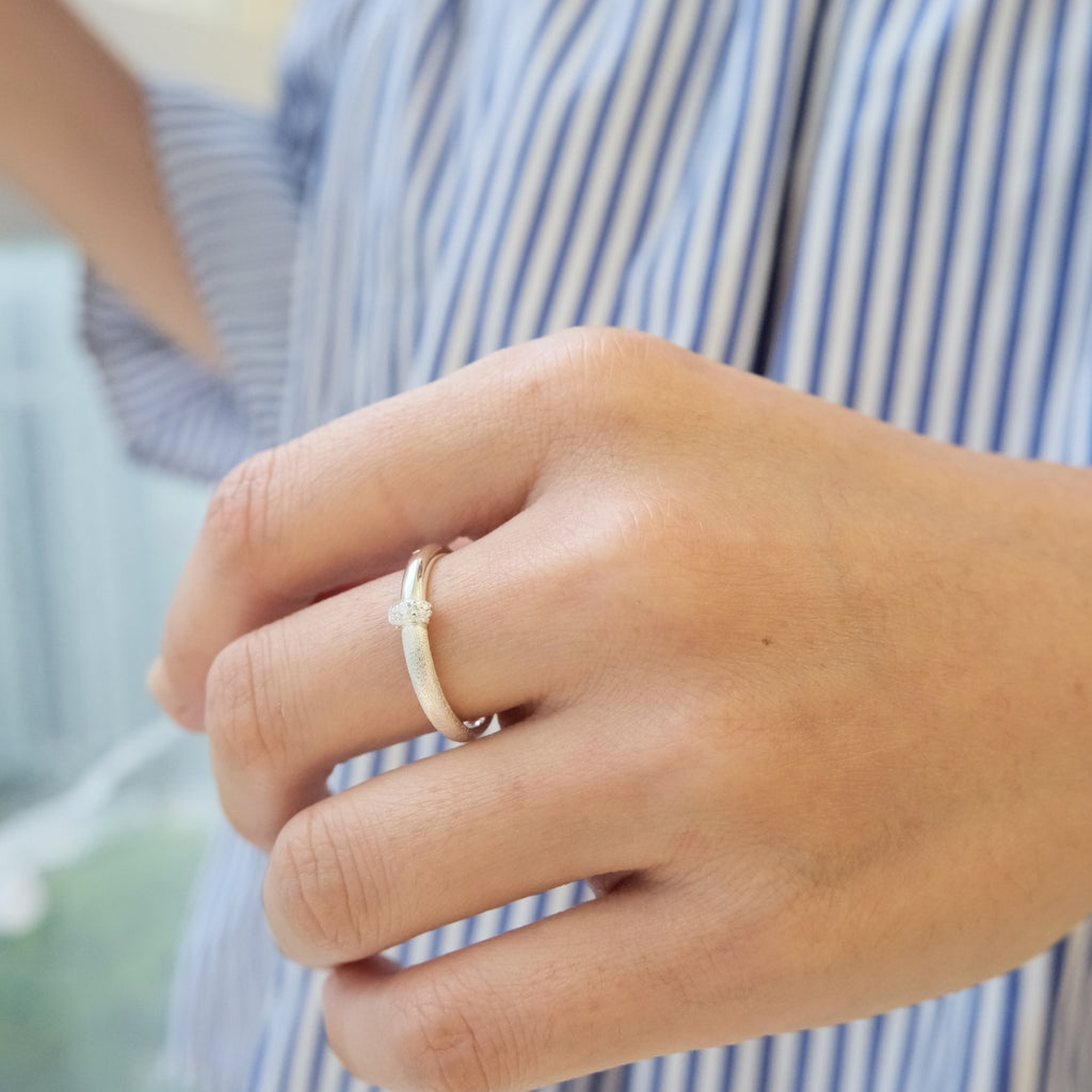 Two-Tone Spark Ring
