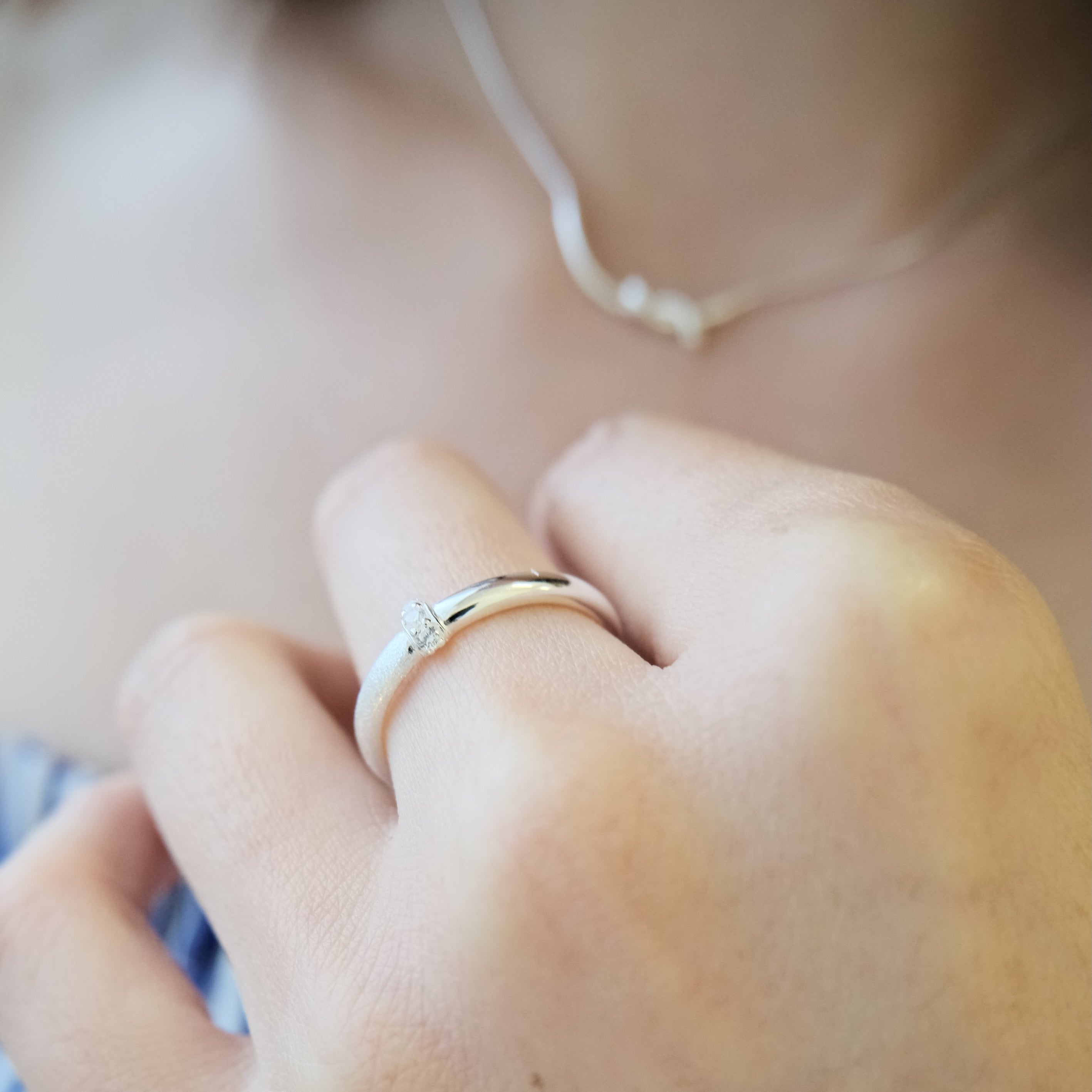 Two-Tone Spark Ring