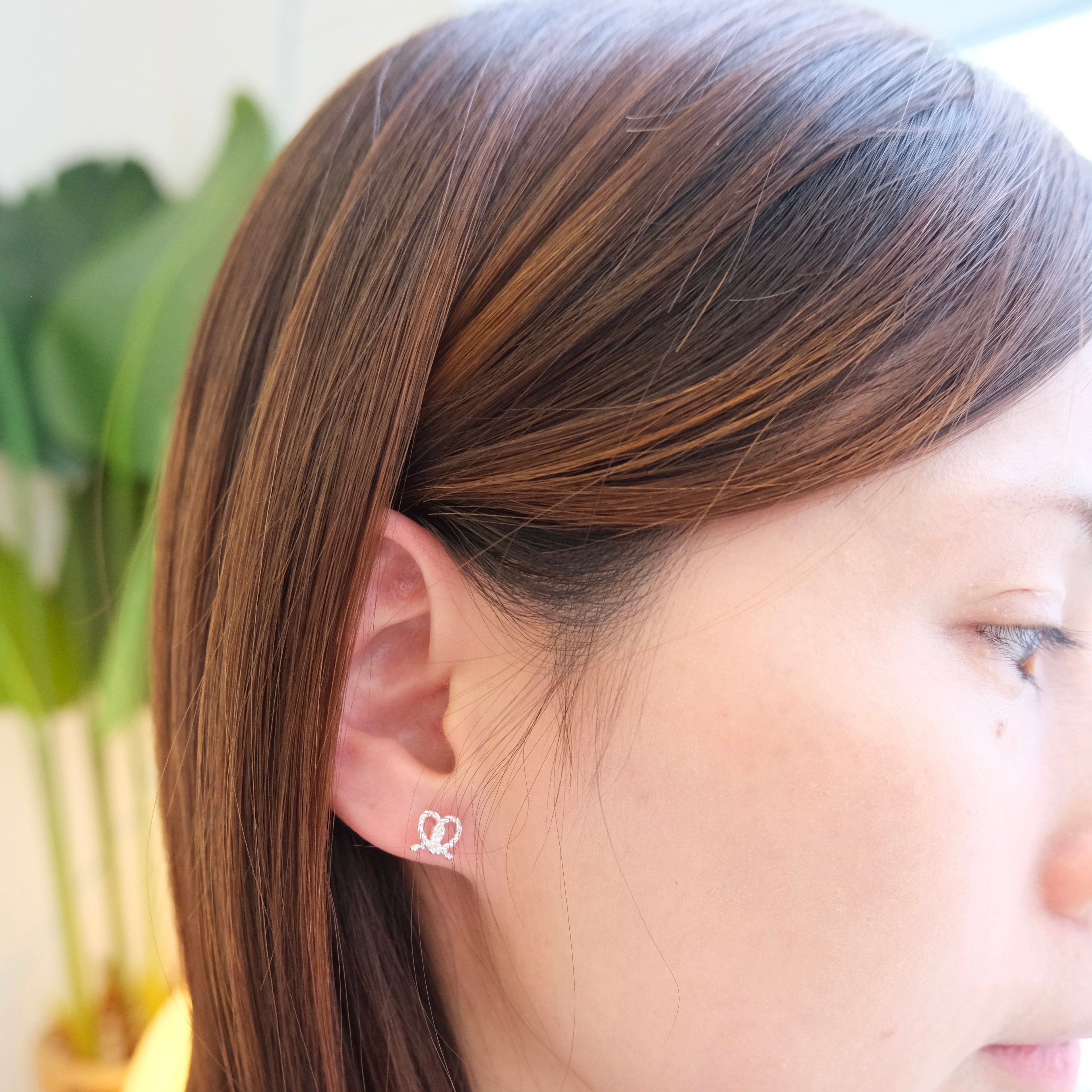Pretzel Earrings