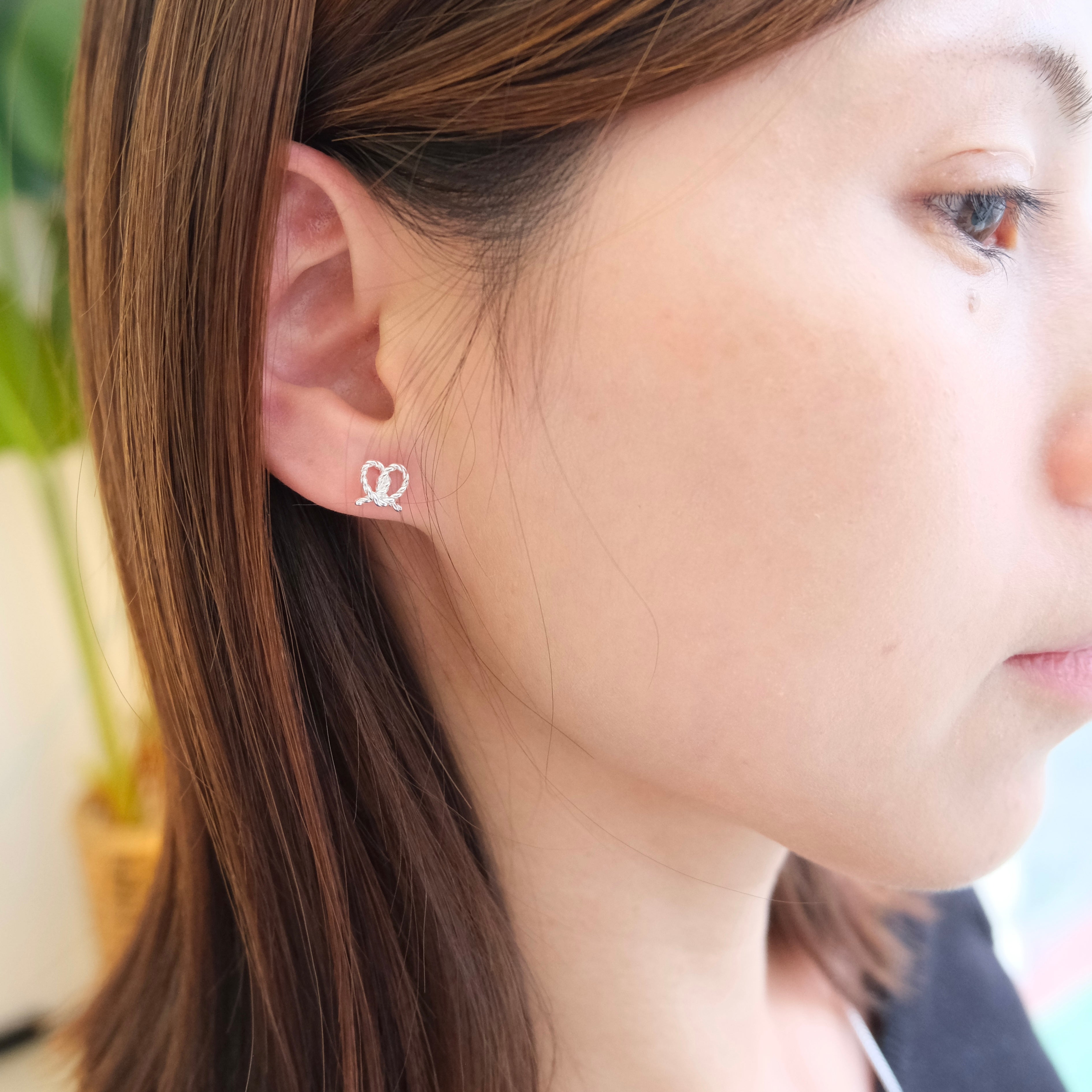 Pretzel Earrings