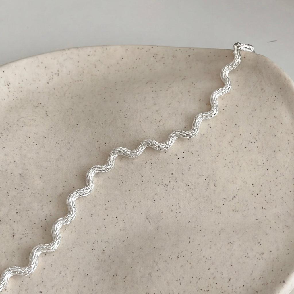 Wave Silver Bracelet