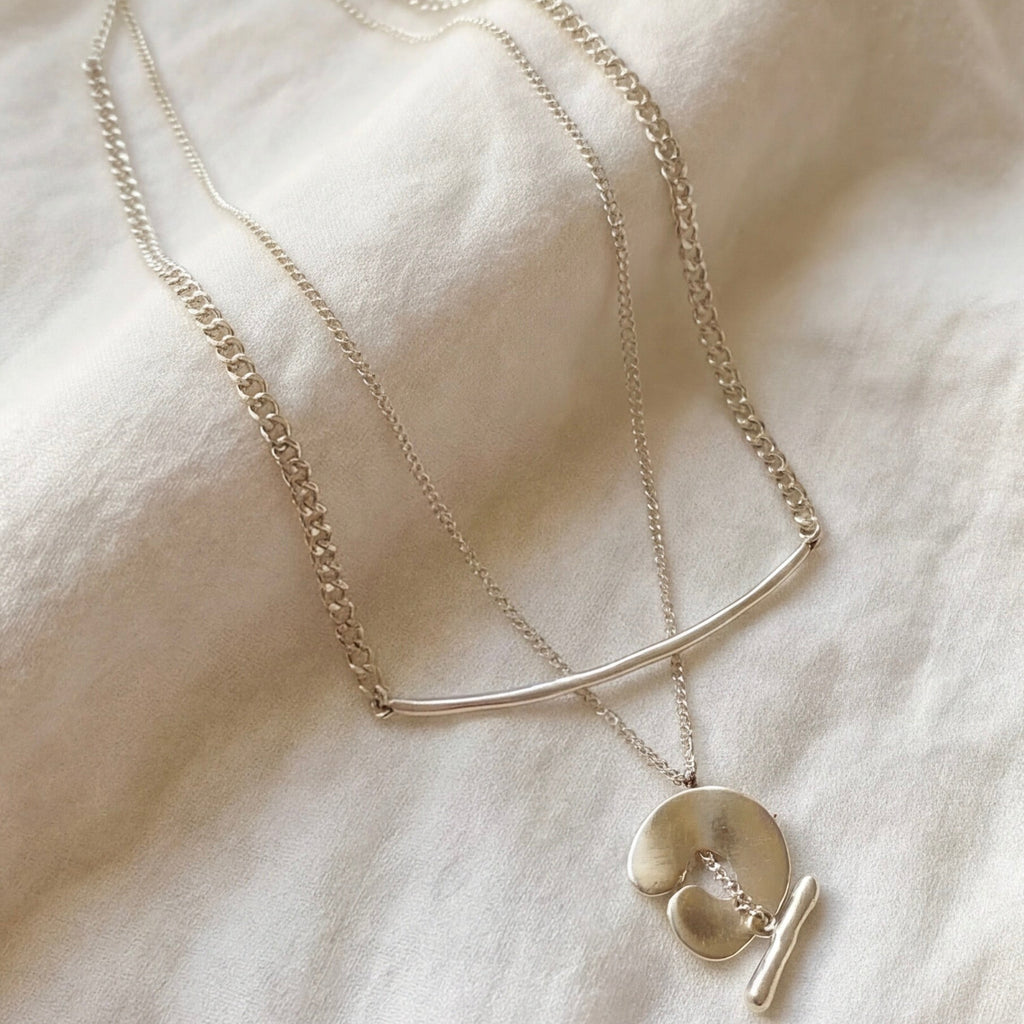 Japanese Retro Double-layer Necklace