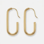 C-shaped Drop Earrings