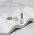 Pearl Knot Earrings
