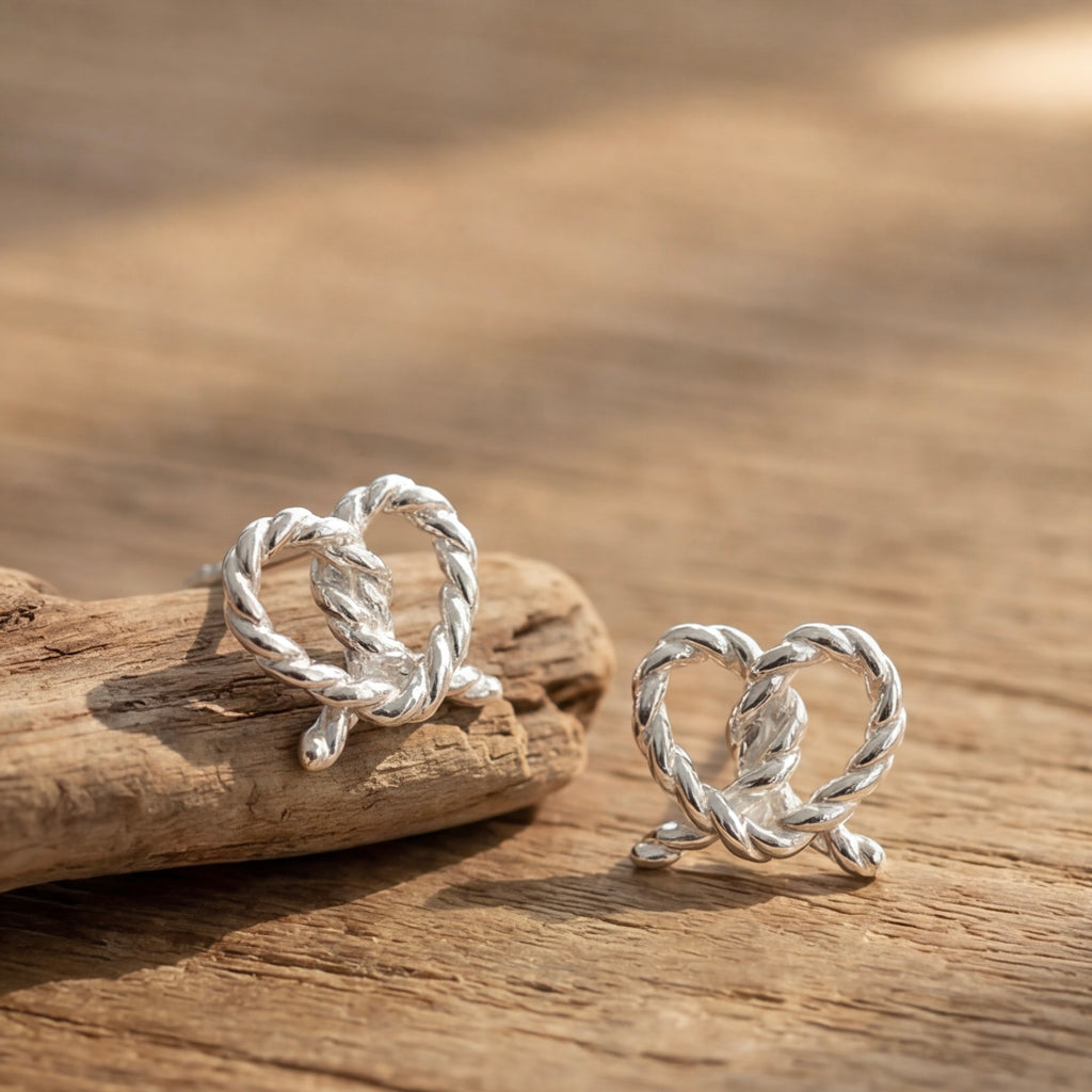 Pretzel Earrings