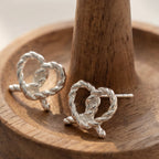 Pretzel Earrings