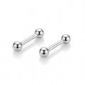 S925 Stud Barbell