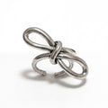 Vintage Silver Bow Open Ring