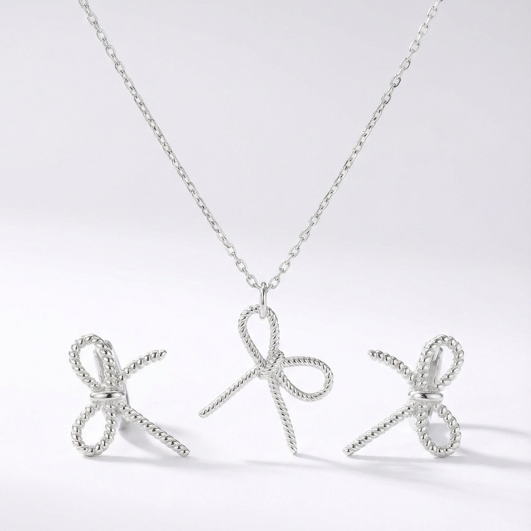 Openwork Bow Set
