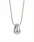 Titanium Steel Water Drop Necklace