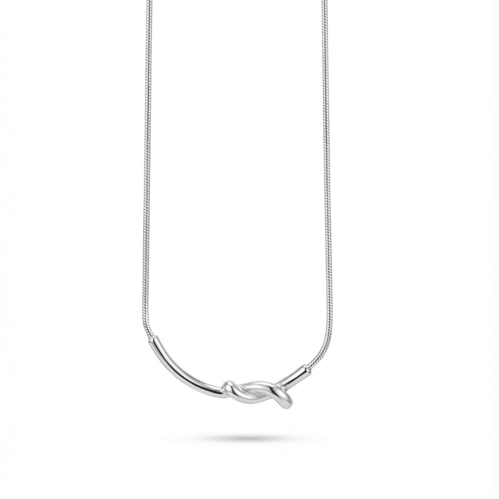Thin Knot Necklace
