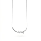Thin Knot Necklace