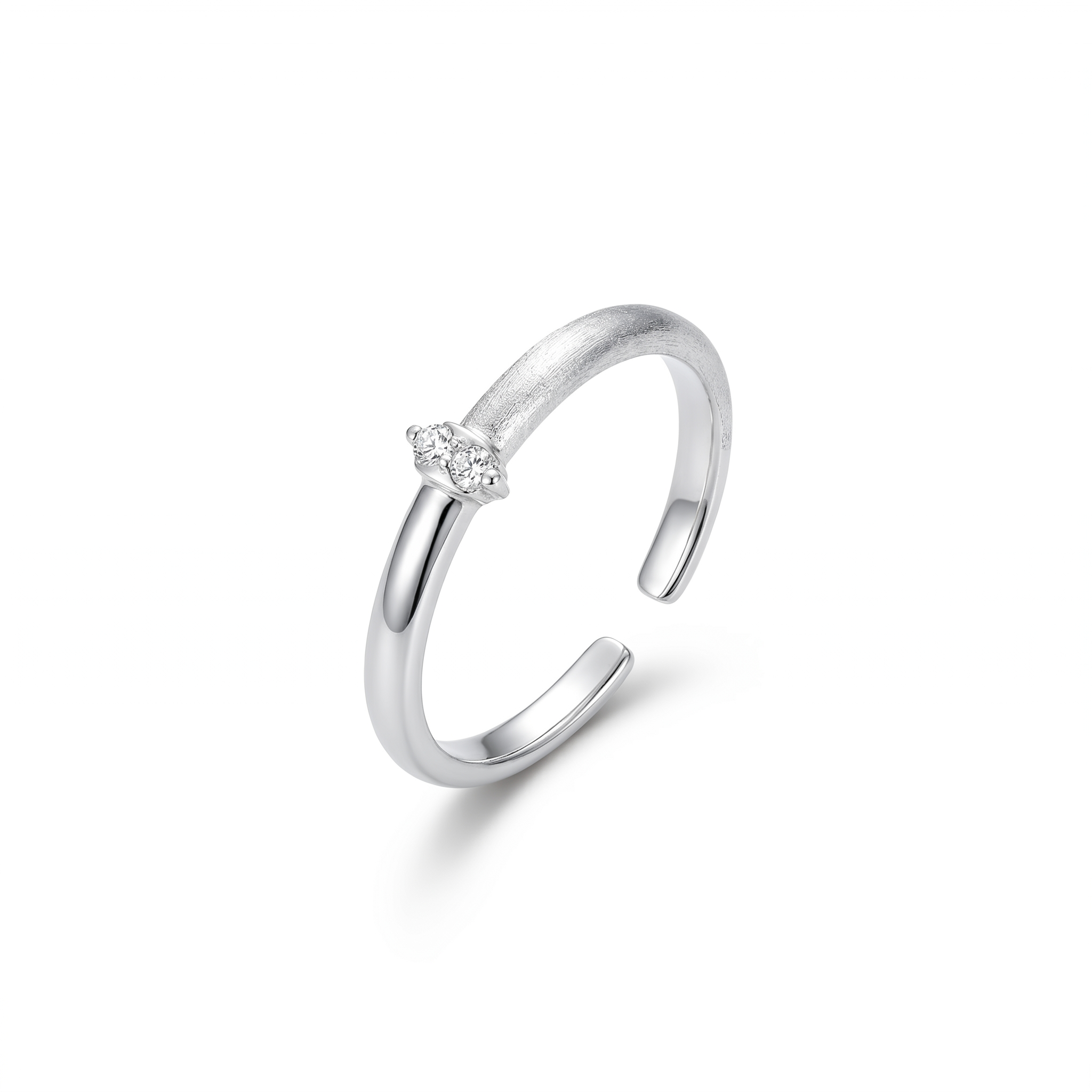 Two-Tone Spark Ring