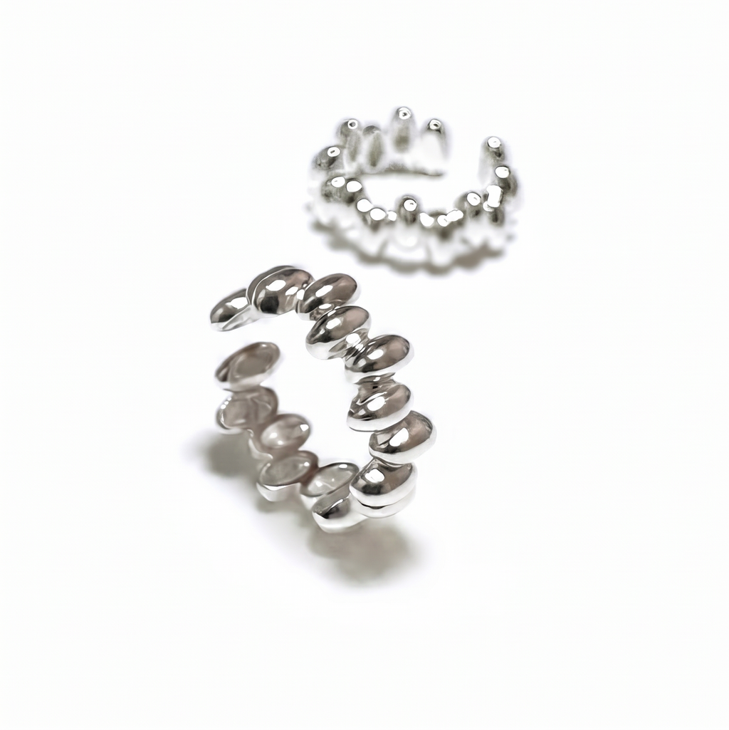 Infinite Ovals Ear Cuff