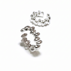Infinite Ovals Ear Cuff