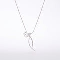 Dangling Ribbon Necklace