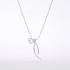Dangling Ribbon Necklace