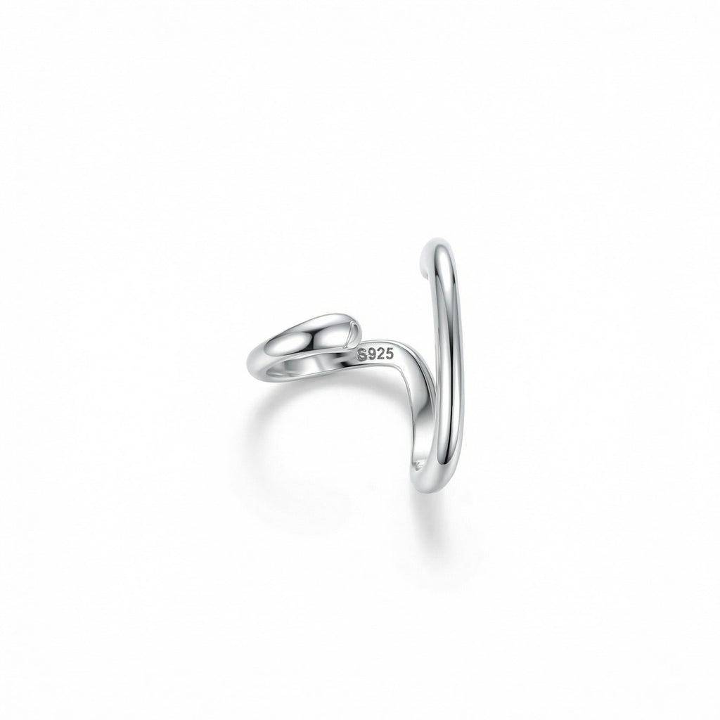 Silver Ear Cuff