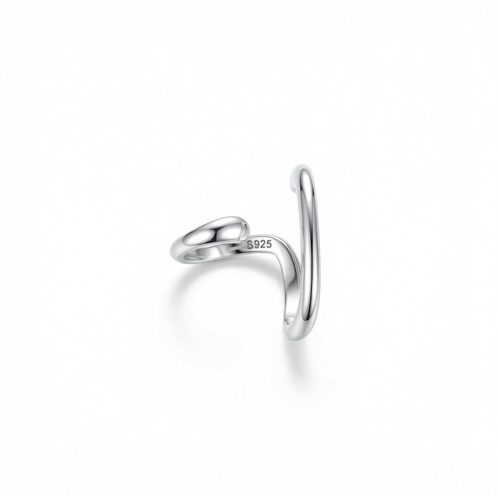 Silver Ear Cuff