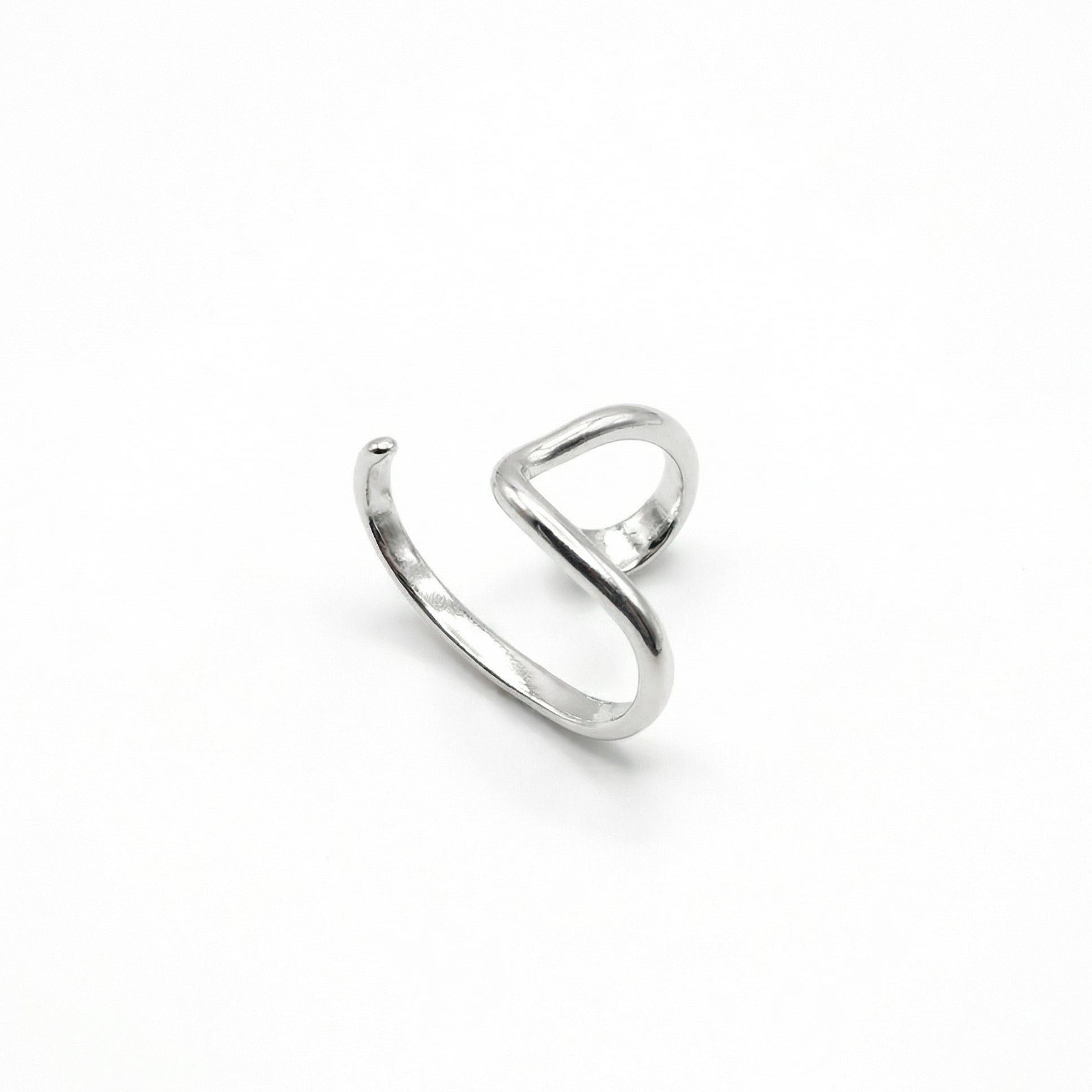 Silver Ear Cuff