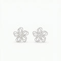 Double Petal Hollow Earrings