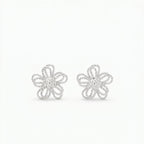 Double Petal Hollow Earrings