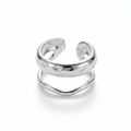 Irregular Bumpy Open Ring