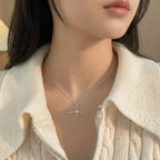 Openwork Bow Necklace