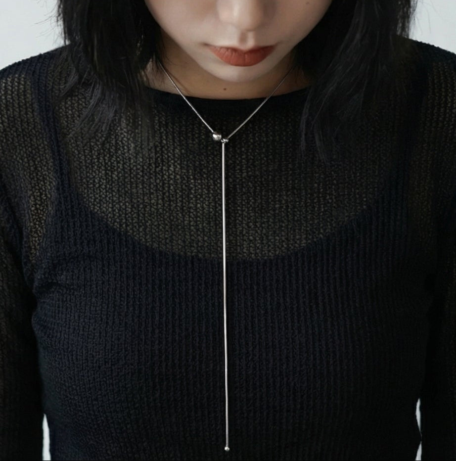 Minimalist Titanium Steel Necklace
