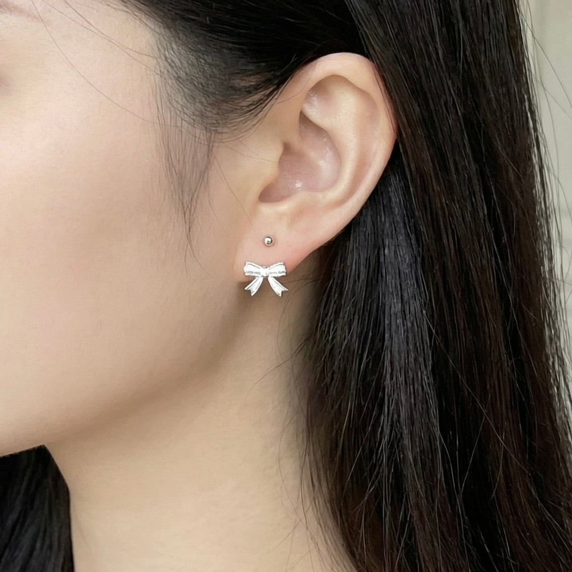 999 Ribbon Earrings